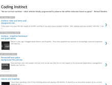 Tablet Screenshot of codinginstinct.com